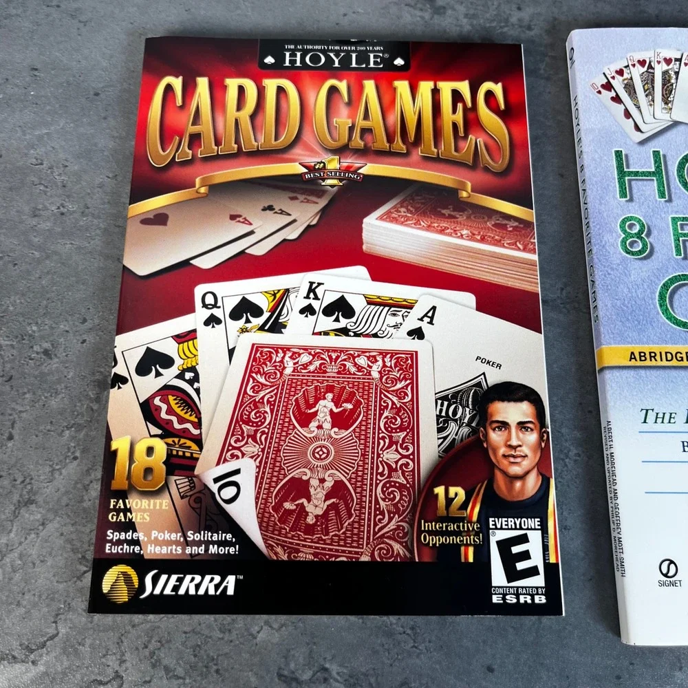 Hoyle Card Games PC CD ROM 2003 Sierra 18 Favorite Games‎ EUC VTG Complete